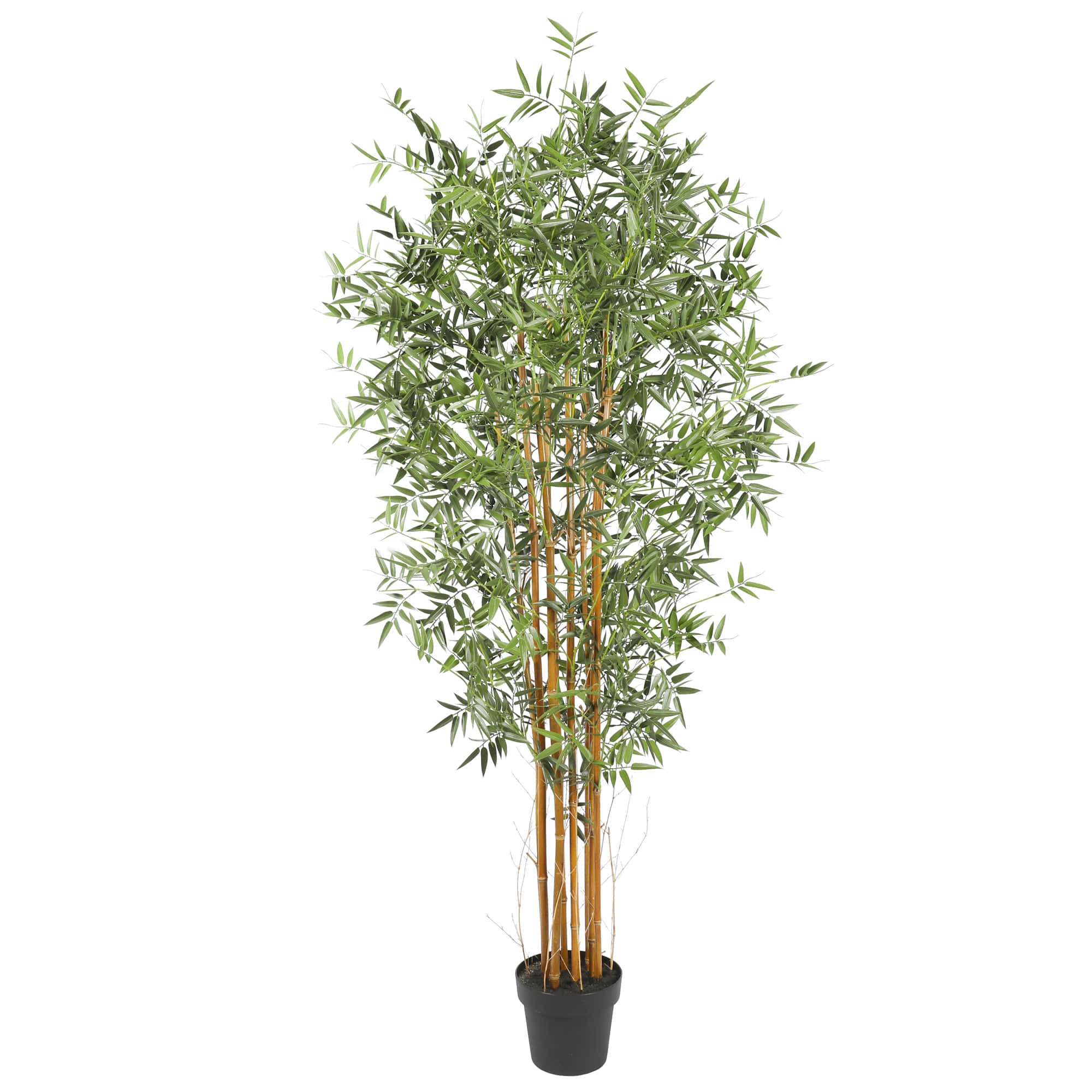 Premium UV-Resistant Artificial Bamboo Cane - 180cm Natural-Looking Faux Bamboo Stalks for Home Decor, Garden Landscaping & Tropical Theme Parties