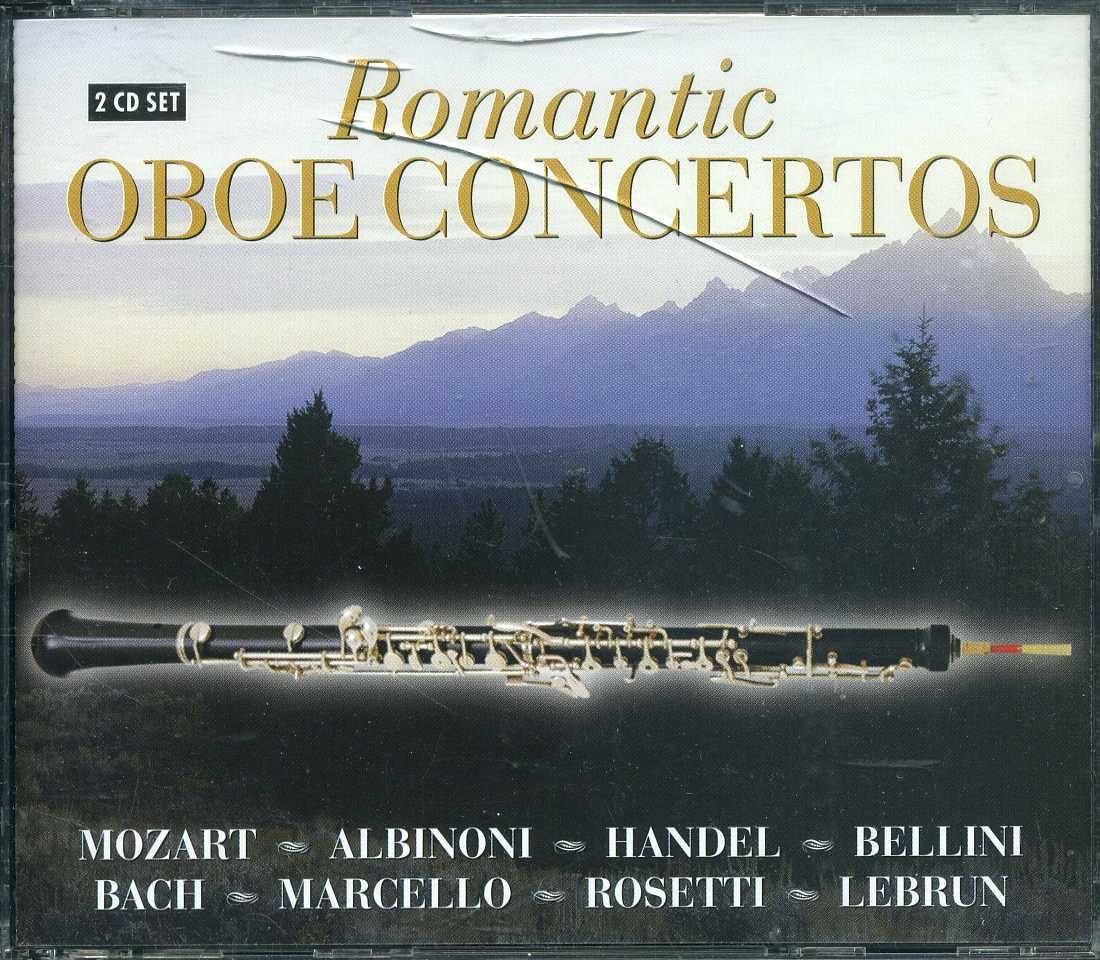 Romantic Oboe Concertos Collection - Bach, Mozart, Albinoni, Handel, Bellini, Lebrun (2CD Box Set) | Perfect for Classical Music Lovers, Dinner Parties & Relaxation