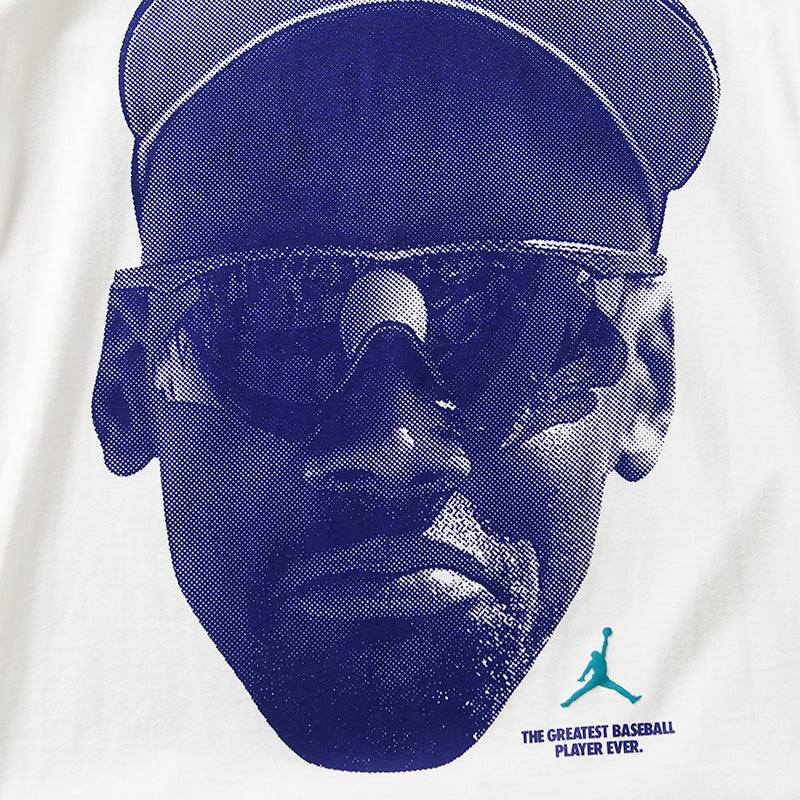 Jordan Diamond 45 Tee - Summit White Basketball T-Shirt for Men | Michael Jordan Retro Style Cotton Jersey | Perfect for Streetwear, Gym & Casual Outfits