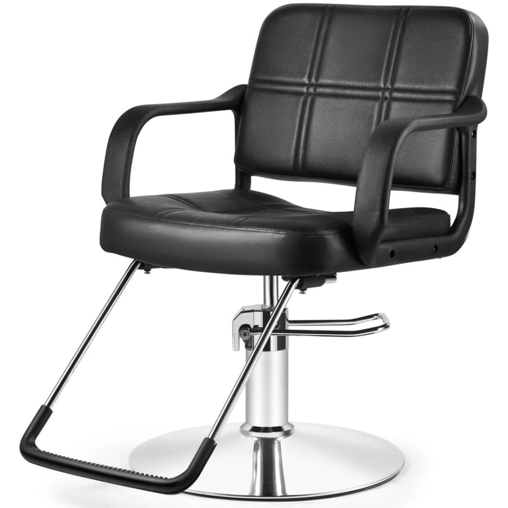Greenlife Advance All Purpose Hydraulic Styling Chair SC 611 - Adjustable Salon & Barber Chair for Hair Styling, Makeup, Tattoo & Beauty Services - Heavy Duty Swivel Base with Smooth Hydraulic Lift