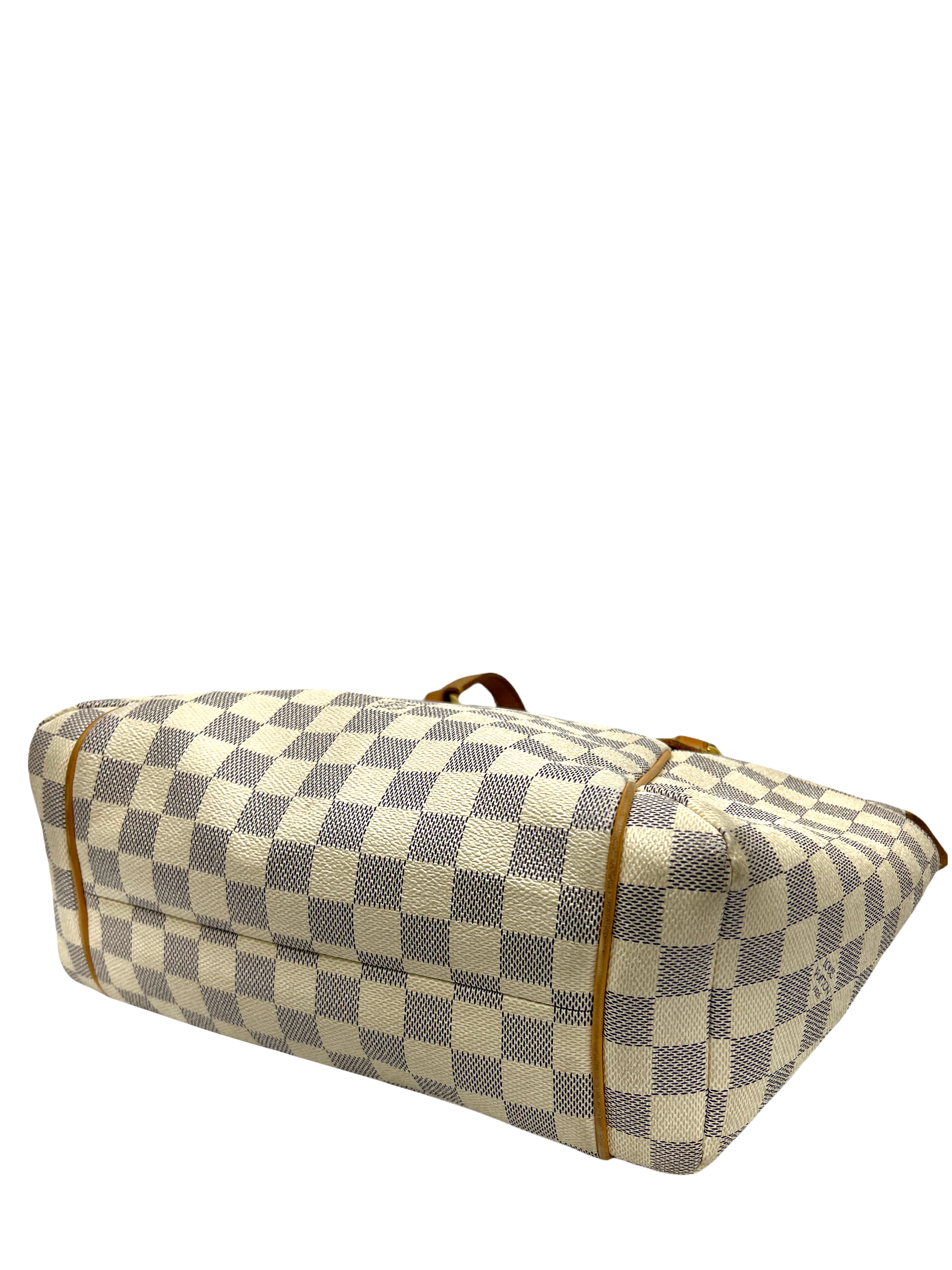 Authentic Louis Vuitton Damier Azur Canvas Totally PM Handbag - Stylish Women's Shoulder Bag for Work, Travel & Everyday Use