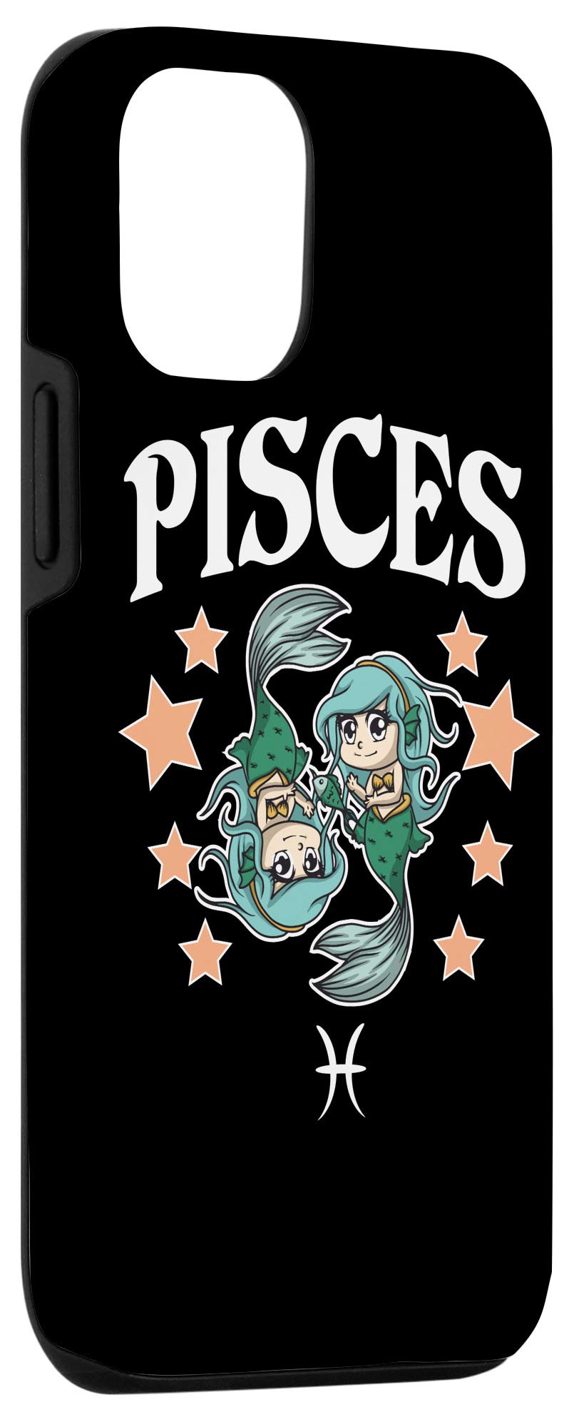 Pisces Zodiac Sign iPhone 12/12 Pro Case - Horoscope Astrology Gift for Women, Men & Kids - Perfect for Birthday Presents & Daily Protection