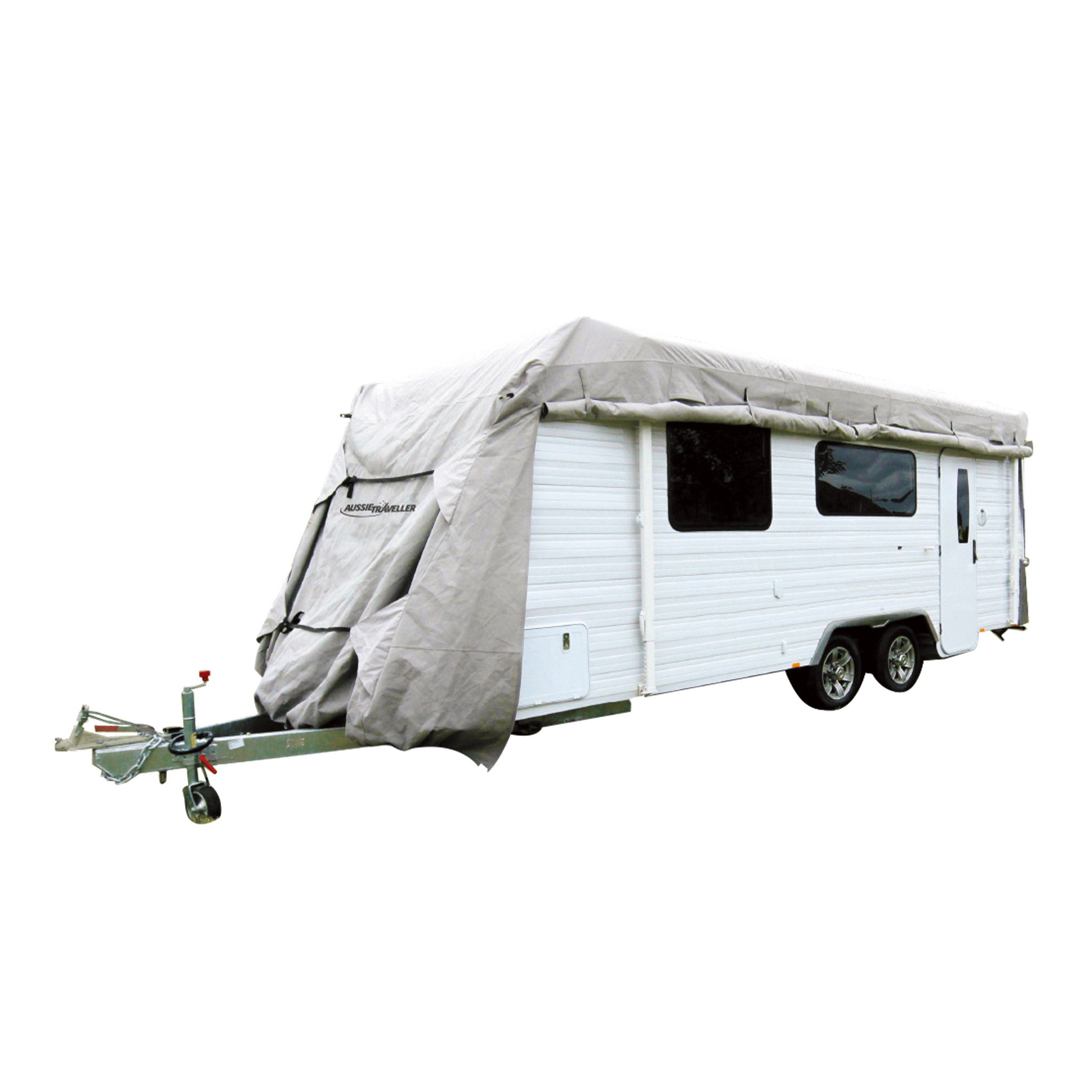 Durable Waterproof Caravan Cover for All-Season Protection - Heavy Duty RV, Camper, Trailer Cover - UV Resistant & Weatherproof - Perfect for Outdoor Storage & Travel