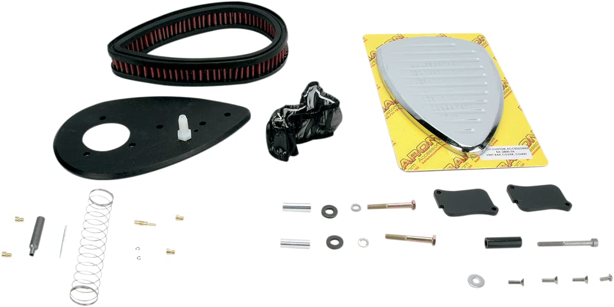 Baron Custom Accessories Big Air Comet Kit BA-2061-06 - High Performance Air Intake System for Motorcycles & ATVs - Perfect for Off-Road Adventures & Racing Upgrades