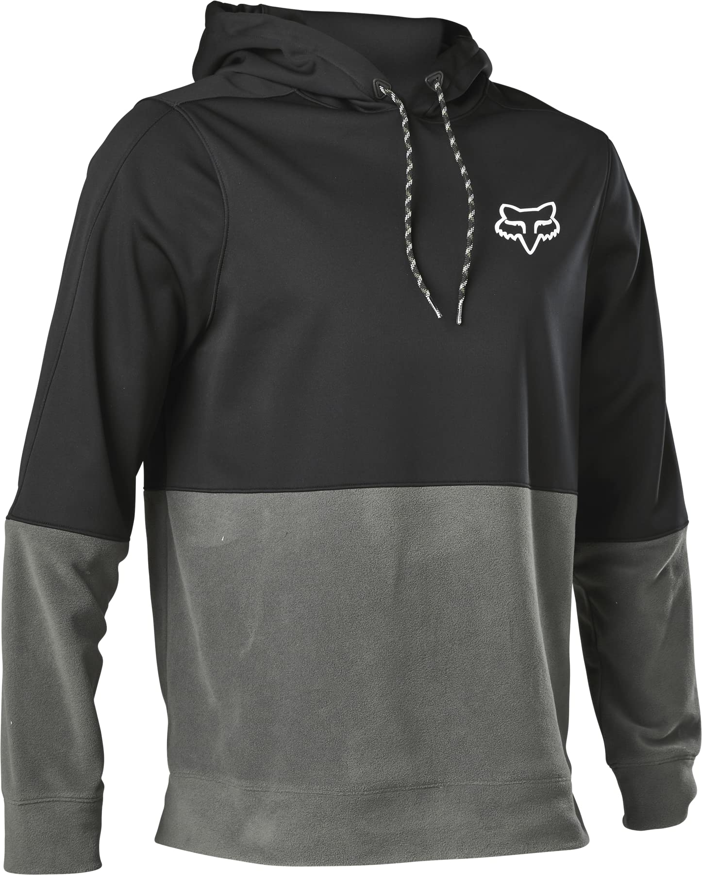 Fox Racing Men's Ranger Windbloc Hoodie - Waterproof Windproof Fleece Jacket for Outdoor Sports & Motorcycle Riding - Hiking, Camping, Snowboarding & Cold Weather Activities