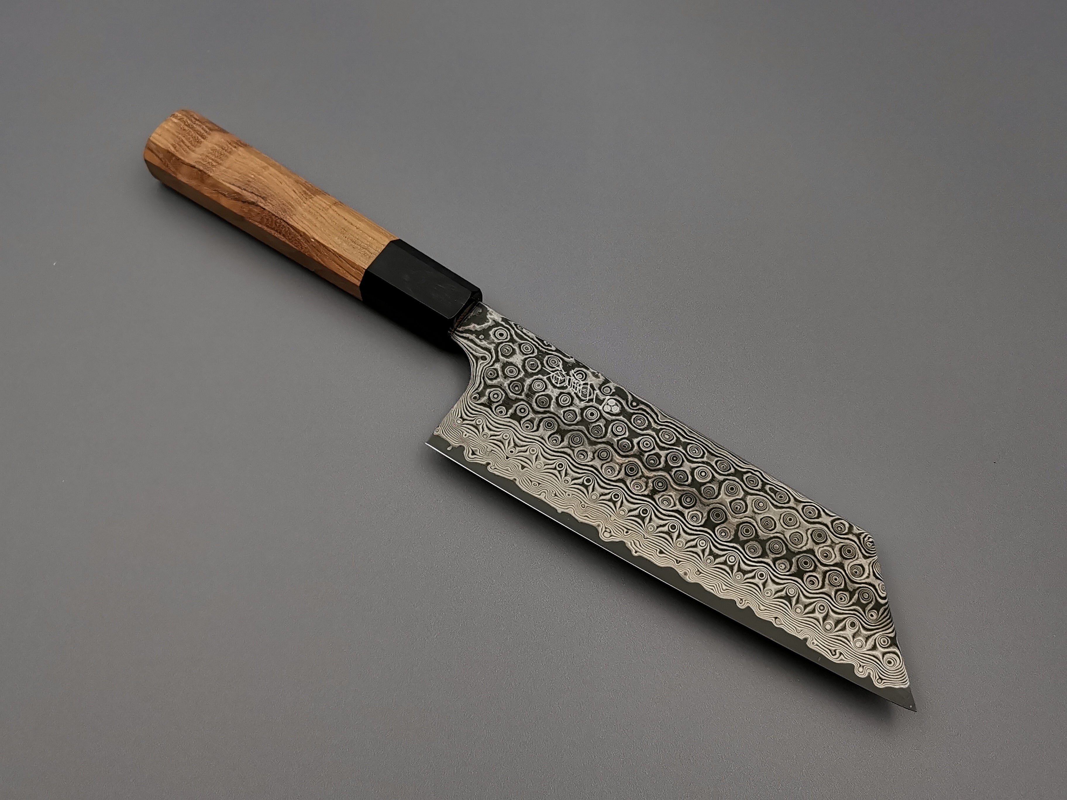 Nigara Hamono SG2 Damascus Kiritsuke Nakiri Knife - Japanese Chef Knife for Professional Slicing, Dicing & Vegetable Prep - Perfect for Home Cooks & Sushi Chefs