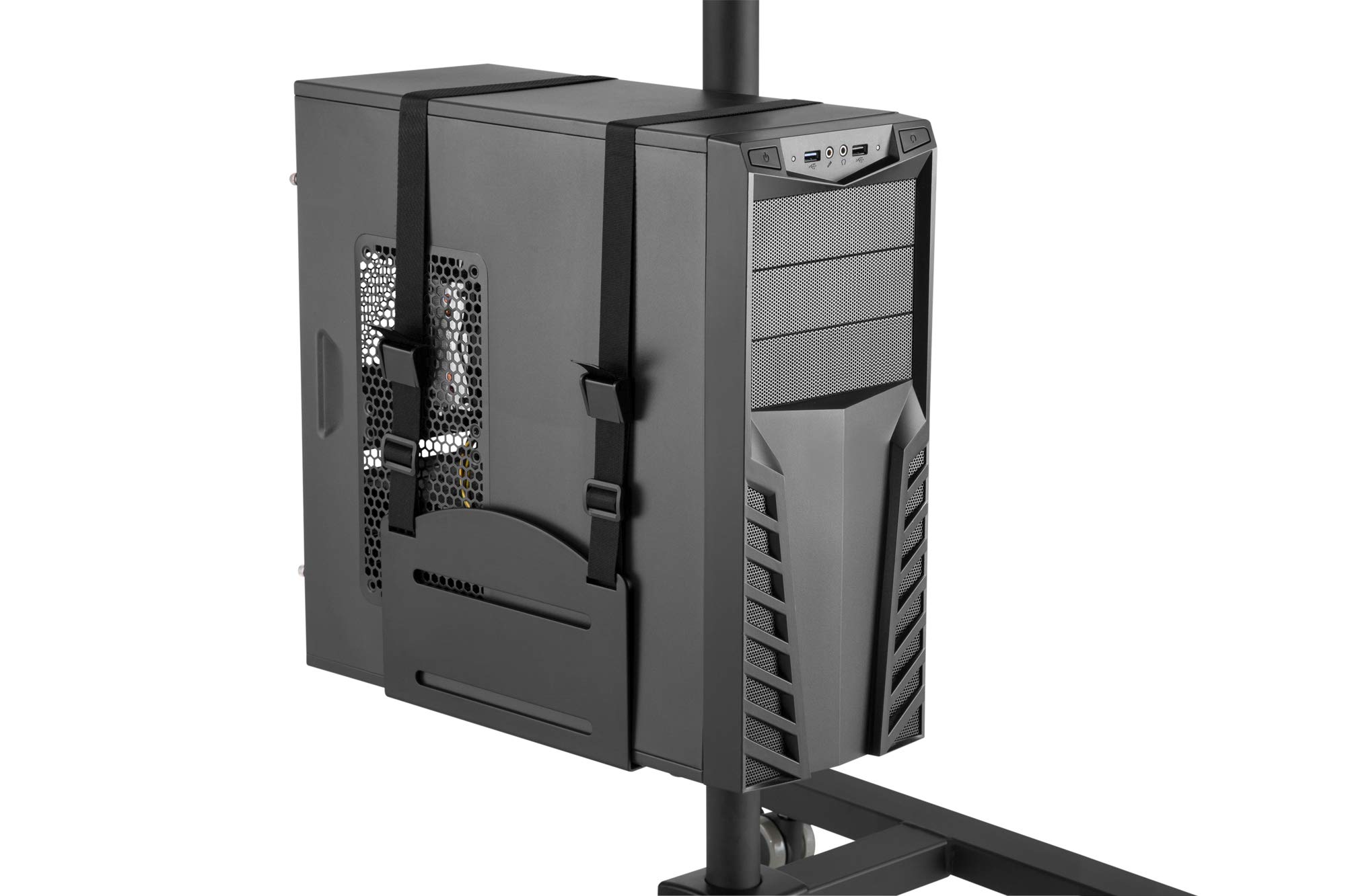 DIGITUS Adjustable Standing Workstation - Monitor & Keyboard Mount for 32