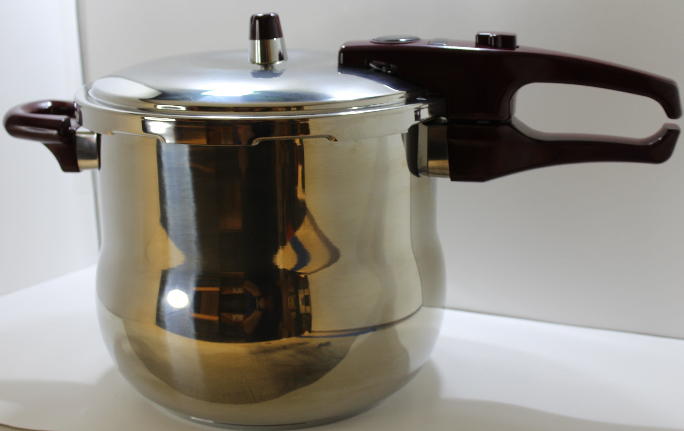 CARL WEILL 9L Stainless Steel Pressure Cooker - Fast & Safe Cooking for Soups, Stews & Meals - Perfect for Home Kitchens & Camping