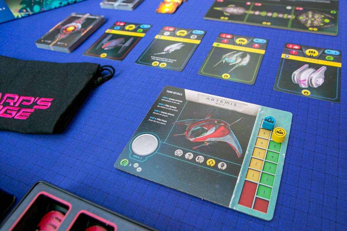 Warp's Edge Solo Bag-Building Game - Epic Space Combat Strategy Board Game for Adults & Teens Ages 10+ by Renegade Game Studios - Perfect for Family Game Nights & Solo Play Adventures