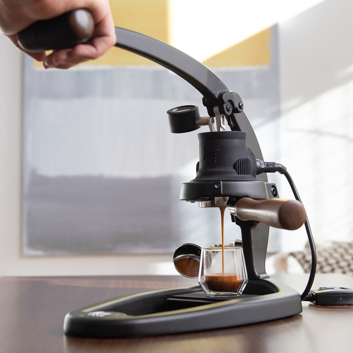 Flair 58 Plus Espresso Machine - Professional Manual Lever Espresso Maker for Home Baristas | Perfect for Coffee Enthusiasts & Specialty Coffee Brewing