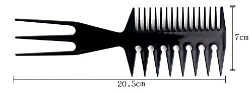 **Meesh Professional Hair Comb & Styling Kit - 10-Piece Set for Smooth Hair, Cutting & Detangling - Perfect for Salons, Home Styling & Travel (Black)**