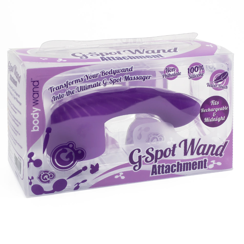 Bodywand G-Spot Wand Attachment for Rechargeable & Midnight Massagers - Perfect for Couples & Solo Pleasure