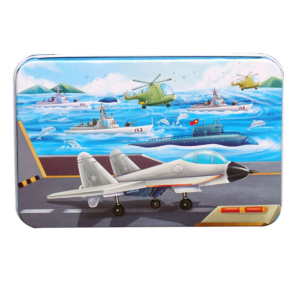 60-Piece DIY Puzzle for Adults & Kids - Airplane & Ships - Educational Toy for Home & Decor