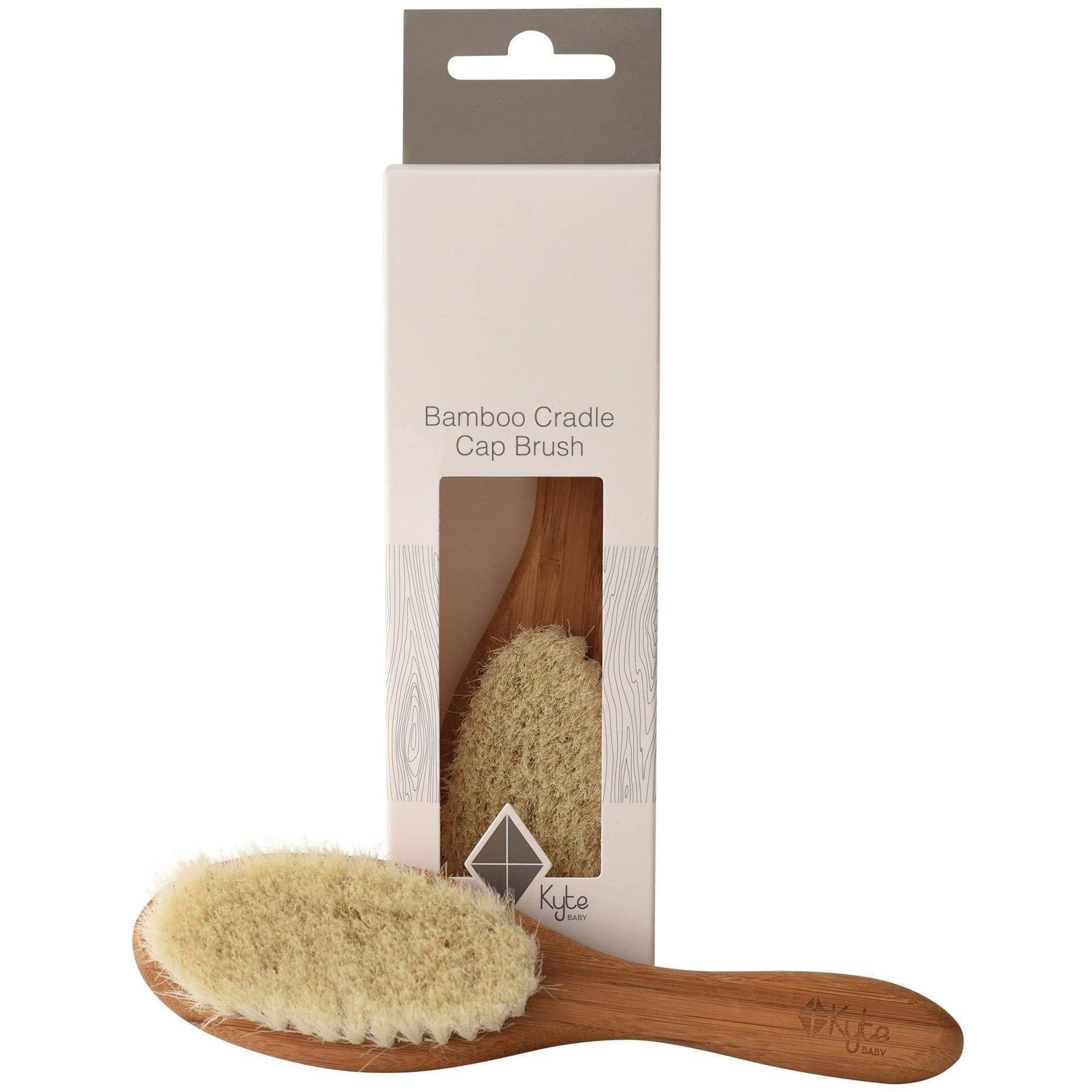 Natural Bamboo Cradle Cap Brush for Babies - Gentle Scalp Massager for Newborns & Infants - Perfect for Cradle Cap Treatment and Soothing Baby Scalp Care at Bath Time