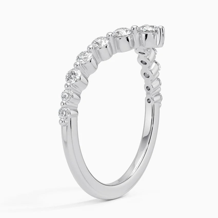 Tapered Milan Wedding Band Ring LR109 - Elegant & Comfort-Fit for Men & Women - Perfect for Weddings, Anniversaries & Special Occasions