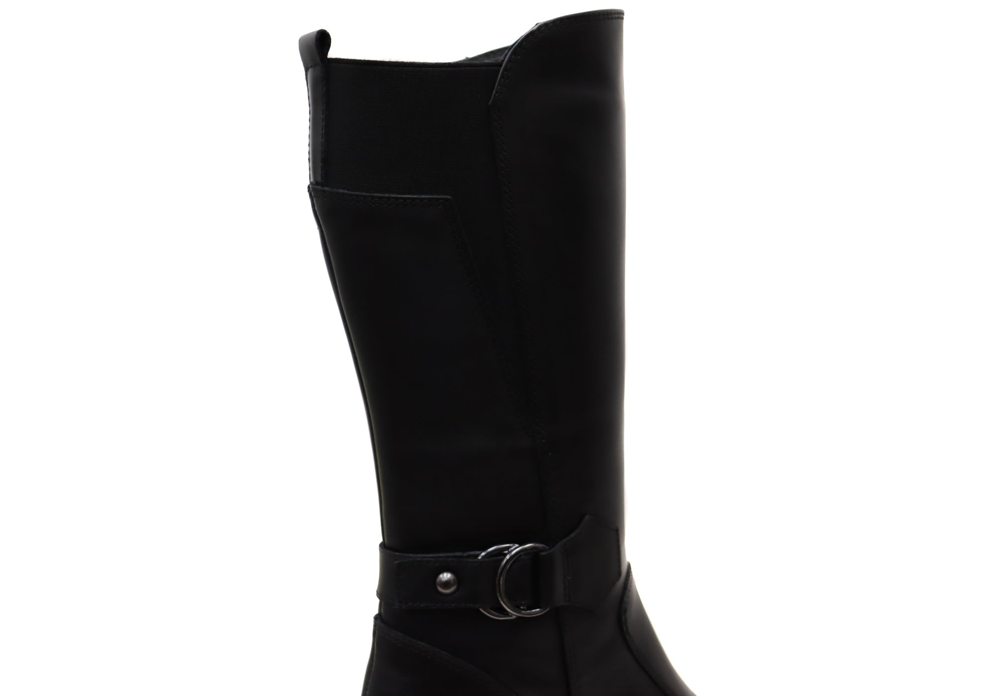 Orizonte Women's Comfortable Leather Mid Calf Boots | European Style Ankle Booties for Walking, Work & Casual Outfits | Perfect for Office, Travel & Winter Fashion