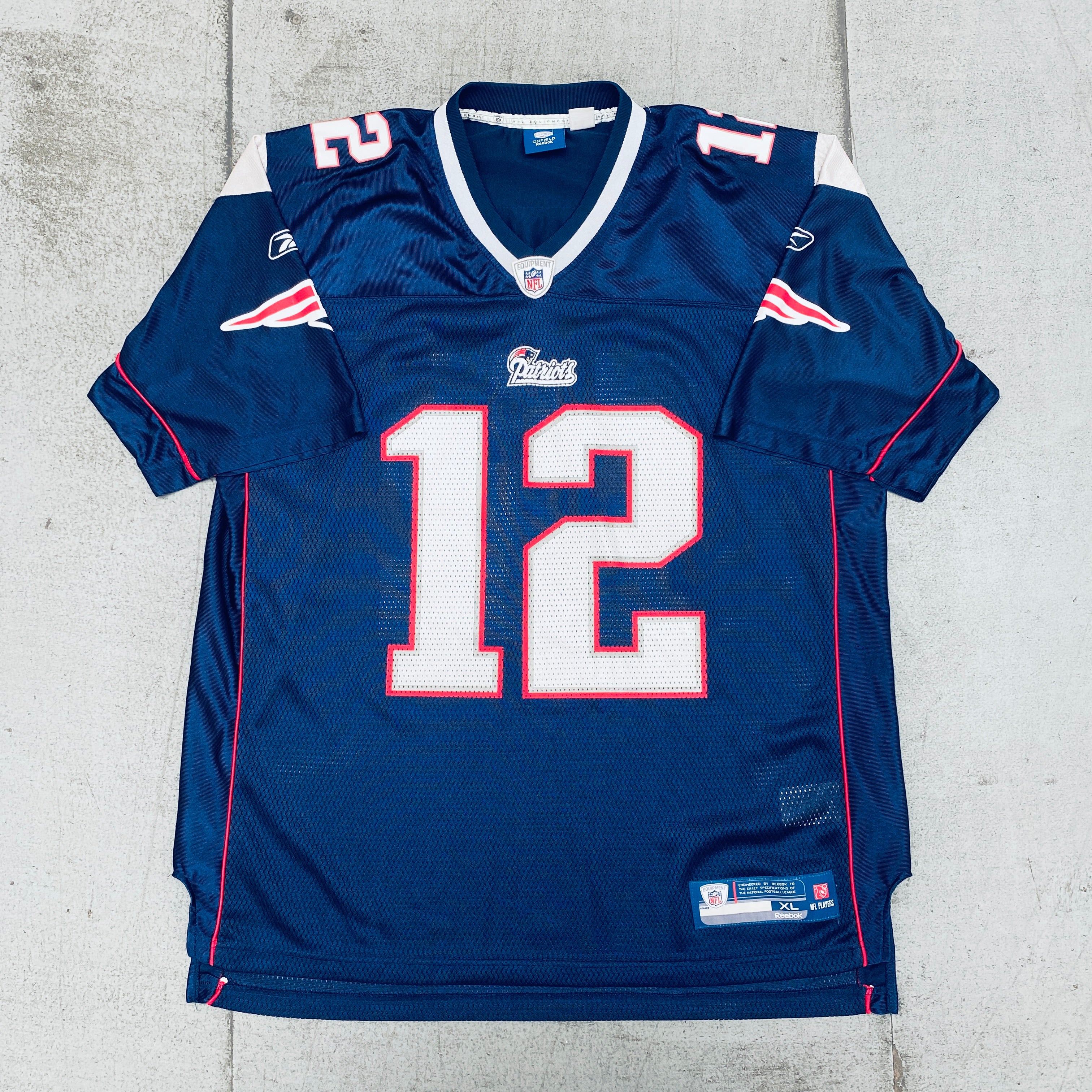 New England Patriots Tom Brady 2008/09 Jersey XL - Official NFL Football Fan Gear for Game Day & Sports Events