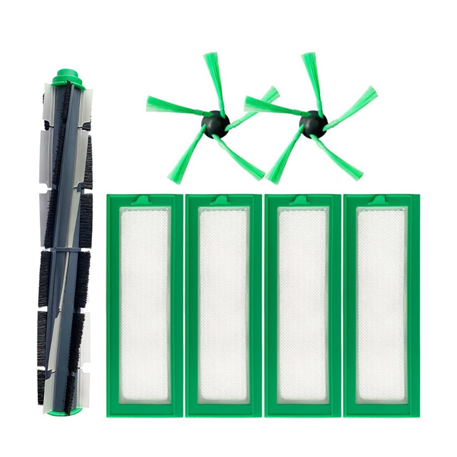 CHINKO Vacuum Cleaner Parts for Vorwerk Kobold RV20/RV30 - Main Brush, Side Brush & Filter - Kitchen Cleaning