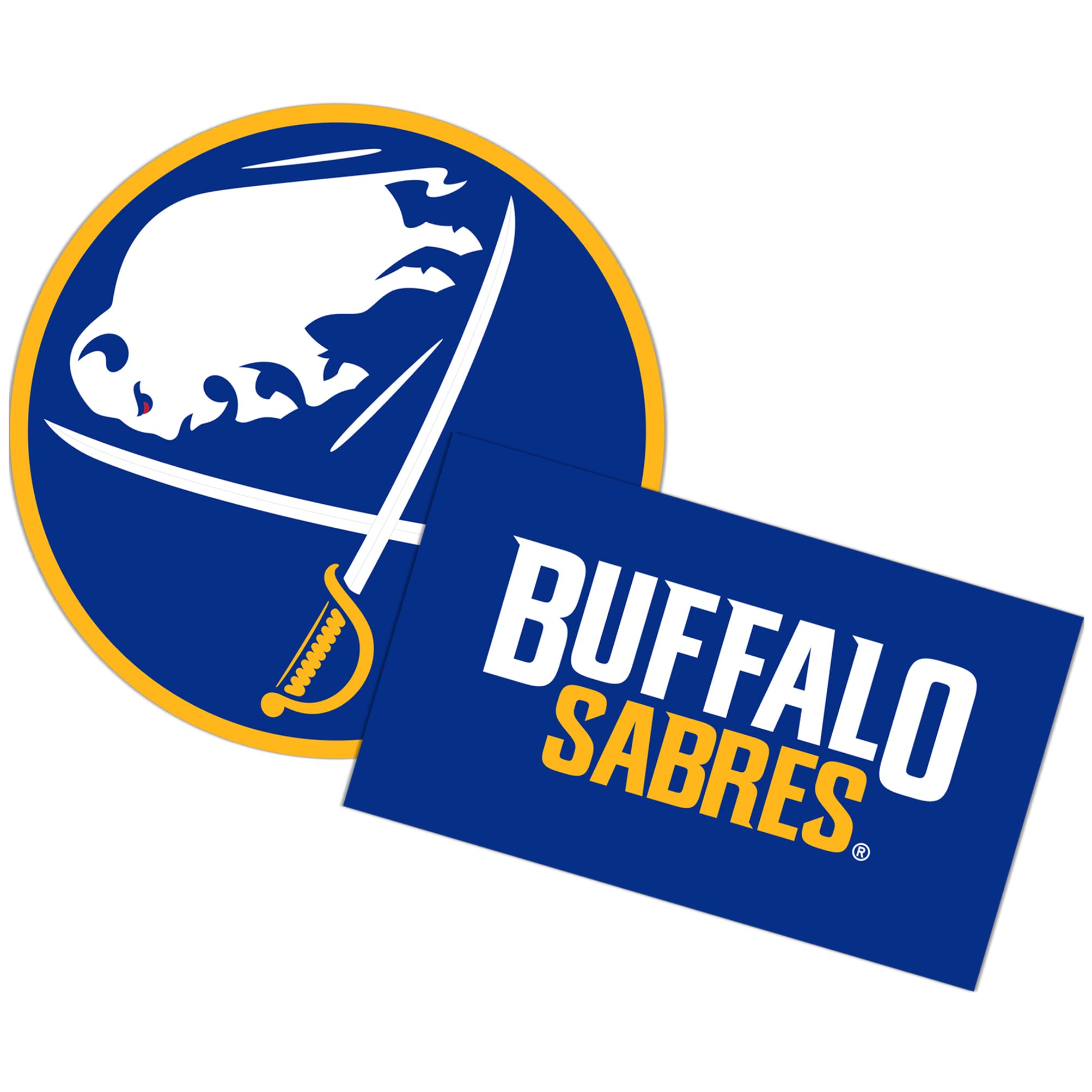 NHL Buffalo Sabres Desert Cactus Team Vinyl Decal Sticker (4 Inch) - Perfect for Laptops, Water Bottles, Cars & Scrapbooks | Officially Licensed Hockey Fan Gift