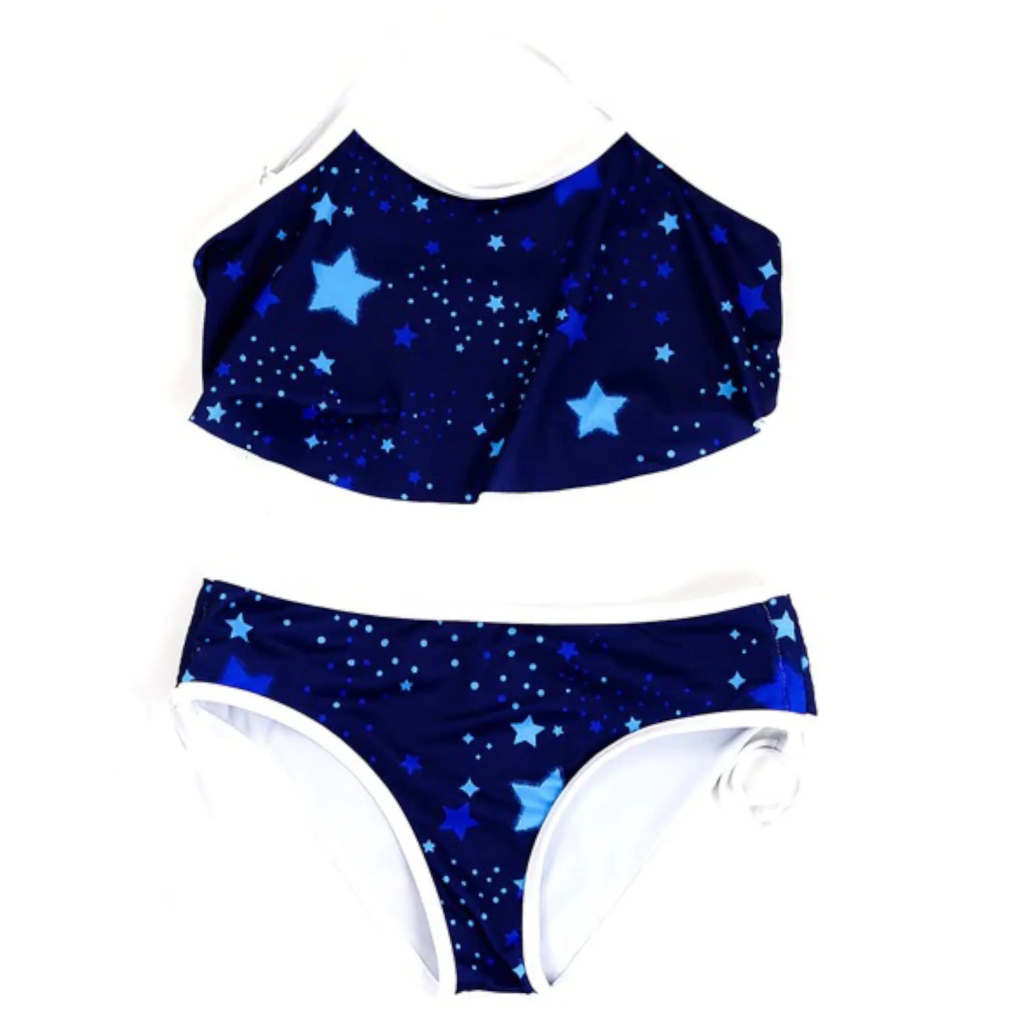 FORMENTERA STARS Bikini Set - Women's Sexy High Waisted Swimwear Two Piece Bathing Suit for Beach, Pool & Vacation