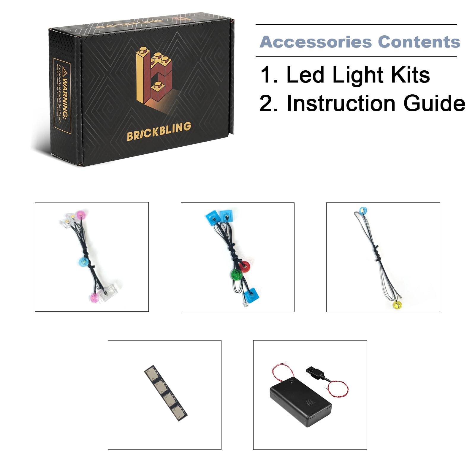 LED Lighting Kit for Lego Minecraft The Crafting Table (Not Lego) - Compatible with Lego Minecraft 21265 The Crafting Box - Creative Toy Building Blocks for Kids & Adults - Perfect for DIY Night Light, Room Decor, and Gift Ideas