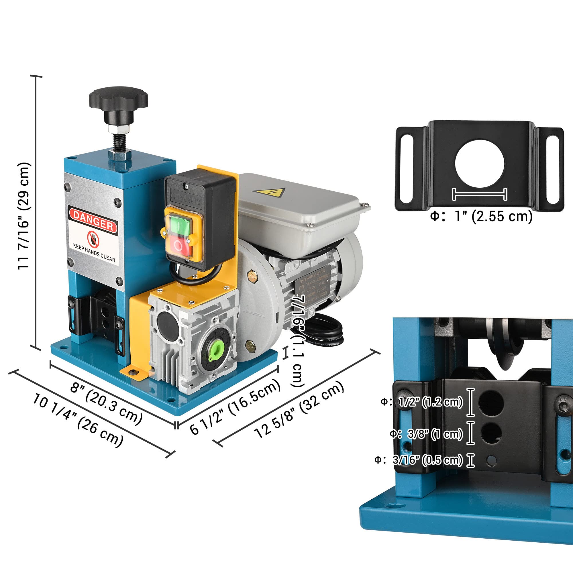 Yescom Electric Automatic Wire Stripper Machine 0.06-1