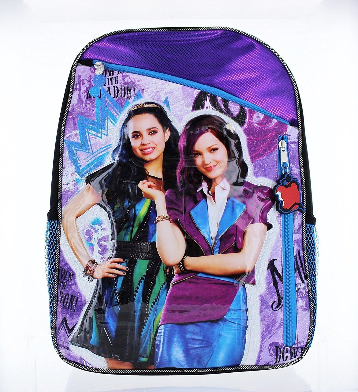 Disney Descendants 16 Inch School Backpack for Kids - Lightweight Durable Bookbag with Adjustable Straps - Perfect for School, Travel & Daily Use