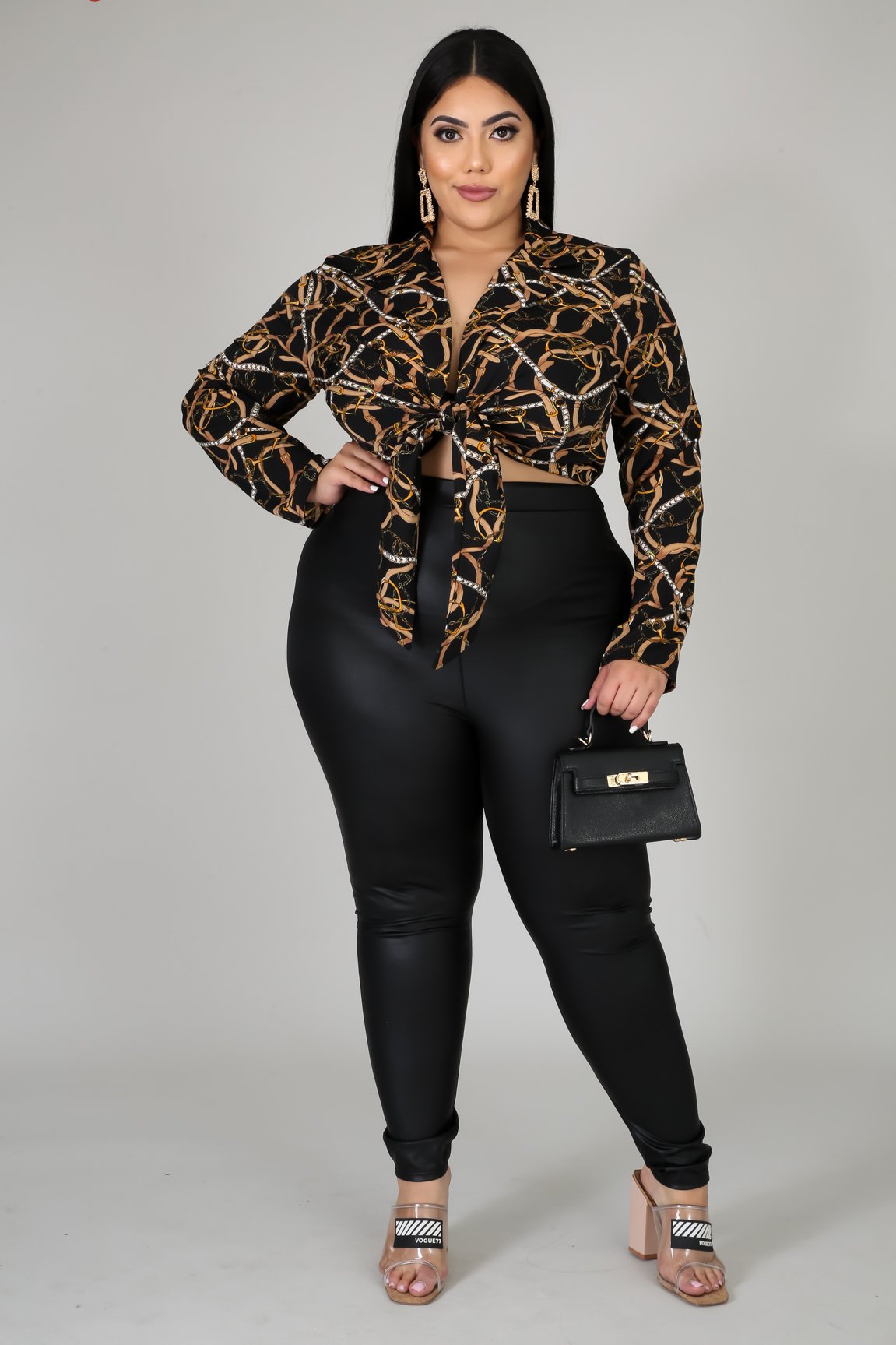 Kendra Top Curve Women's Fashion Blouse - Elegant & Stylish for Casual Wear, Office & Date Nights