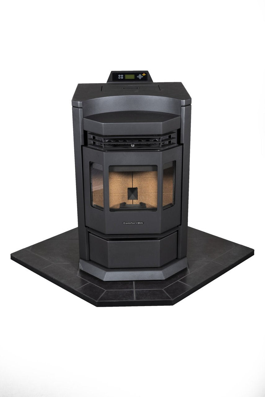 ComfortBilt HP22N High-Efficiency Pellet Stove in Black - Perfect for Home Heating & Cozy Winter Nights