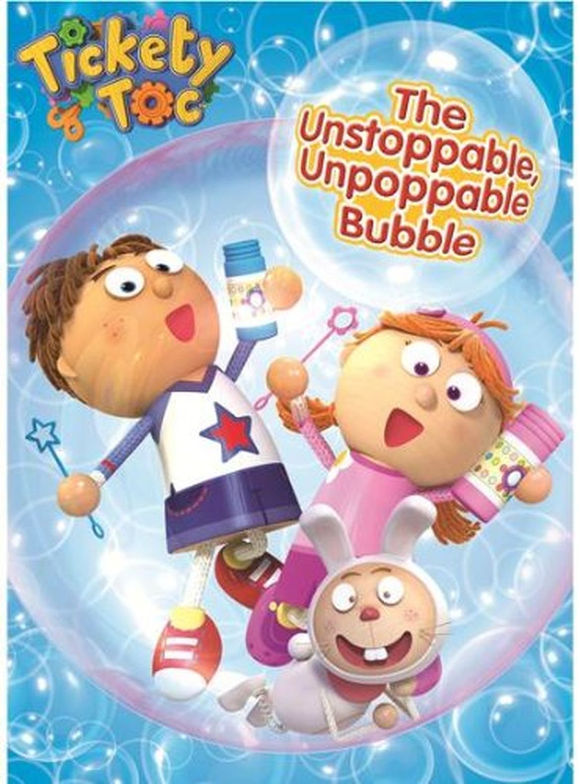 Tickety Toc: Unstoppable Unpoppable Bubbles - Fun Outdoor & Indoor Play for Kids Birthday Parties, Backyard Games & Stress Relief