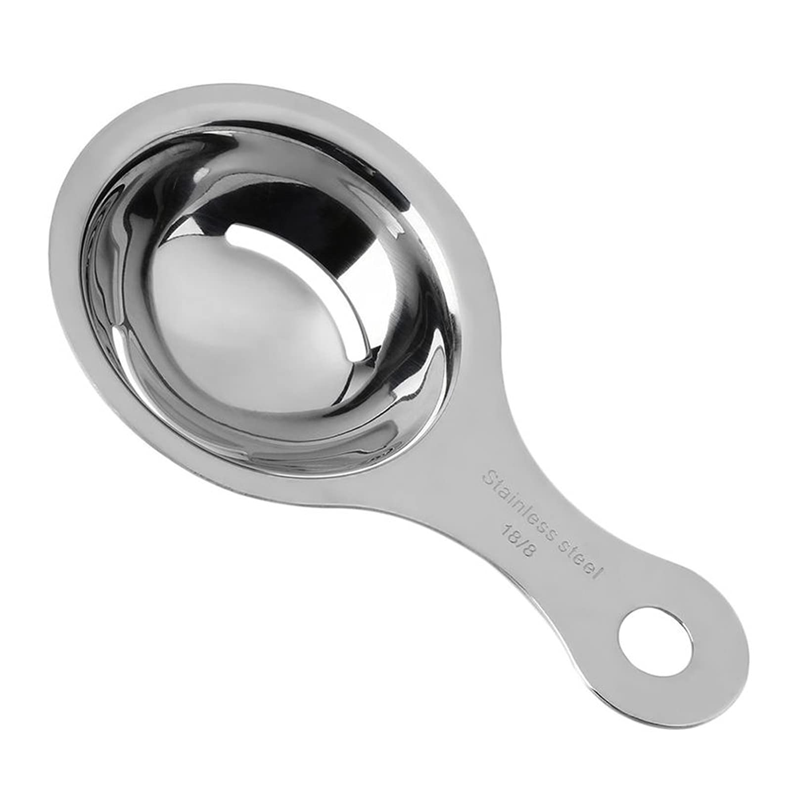 Premium Stainless Steel Egg White Separator Tool - Egg Yolk Filter Kitchen Gadget for Baking & Cooking - Durable Egg Divider Spoon with Funnel Design (1PC) - Perfect for Chefs, Bakers & Home Cooking Enthusiasts