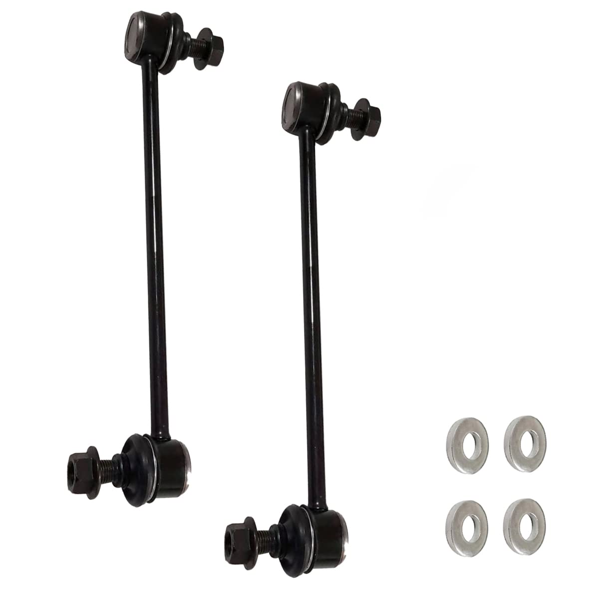 2 Pack Front Stabilizer Bar Link Kit for Toyota Sienna 2004-2010 - K80249 Sway Bar End Link Replacement - Improves Suspension Stability & Ride Comfort for Highway Driving & Off-Road Use