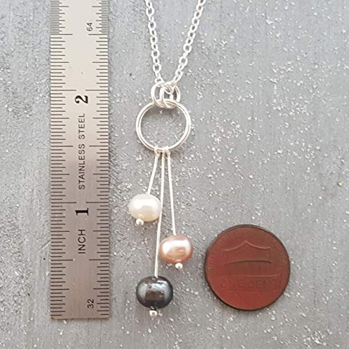 Handmade Hawaiian Pearl Necklace - June Birthstone Jewelry for Women | Beach Jewelry & Birthday Gift