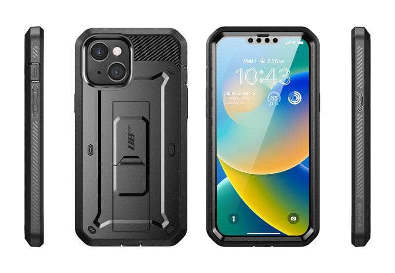 SUPCASE UB Pro Rugged Holster Case for iPhone 14 - Full Body Protection with Kickstand | Perfect for Outdoor, Work & Active Lifestyles