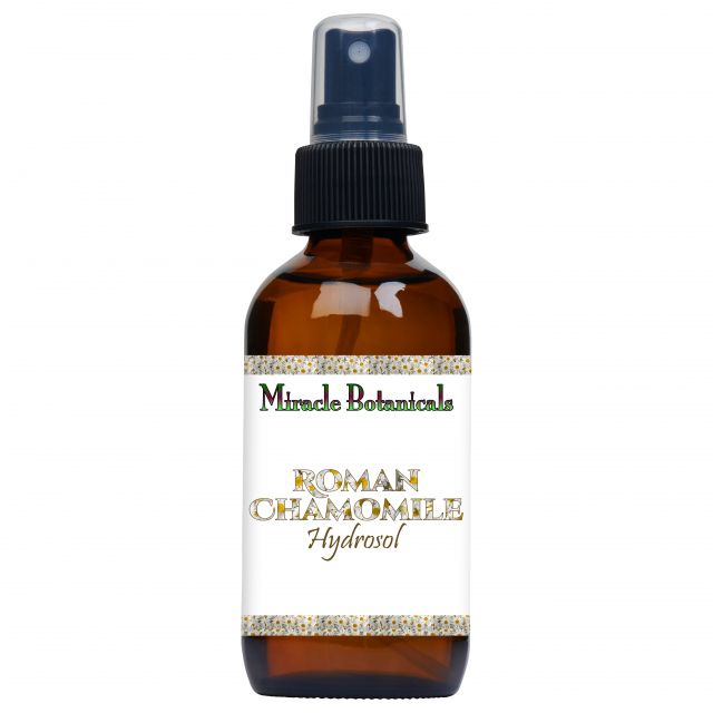 Organic Roman Chamomile Hydrosol (Anthemis Nobilis) - 100% Pure, Natural Floral Water for Skincare, Aromatherapy & Relaxation | Perfect for Facial Toner, Hair Rinse & Home Spa