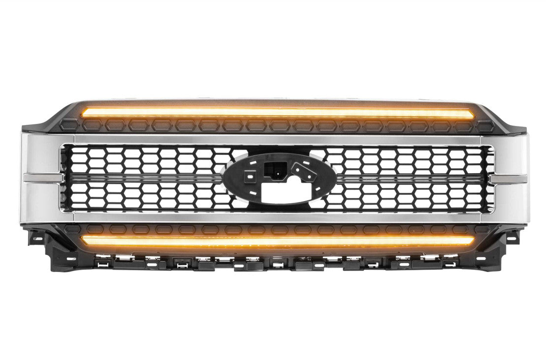 2021+ Ford F-150 XBG LED DRL Grille - High-Intensity Daytime Running Lights for Enhanced Visibility & Style - Perfect for Off-Roading, Night Driving & Truck Customization