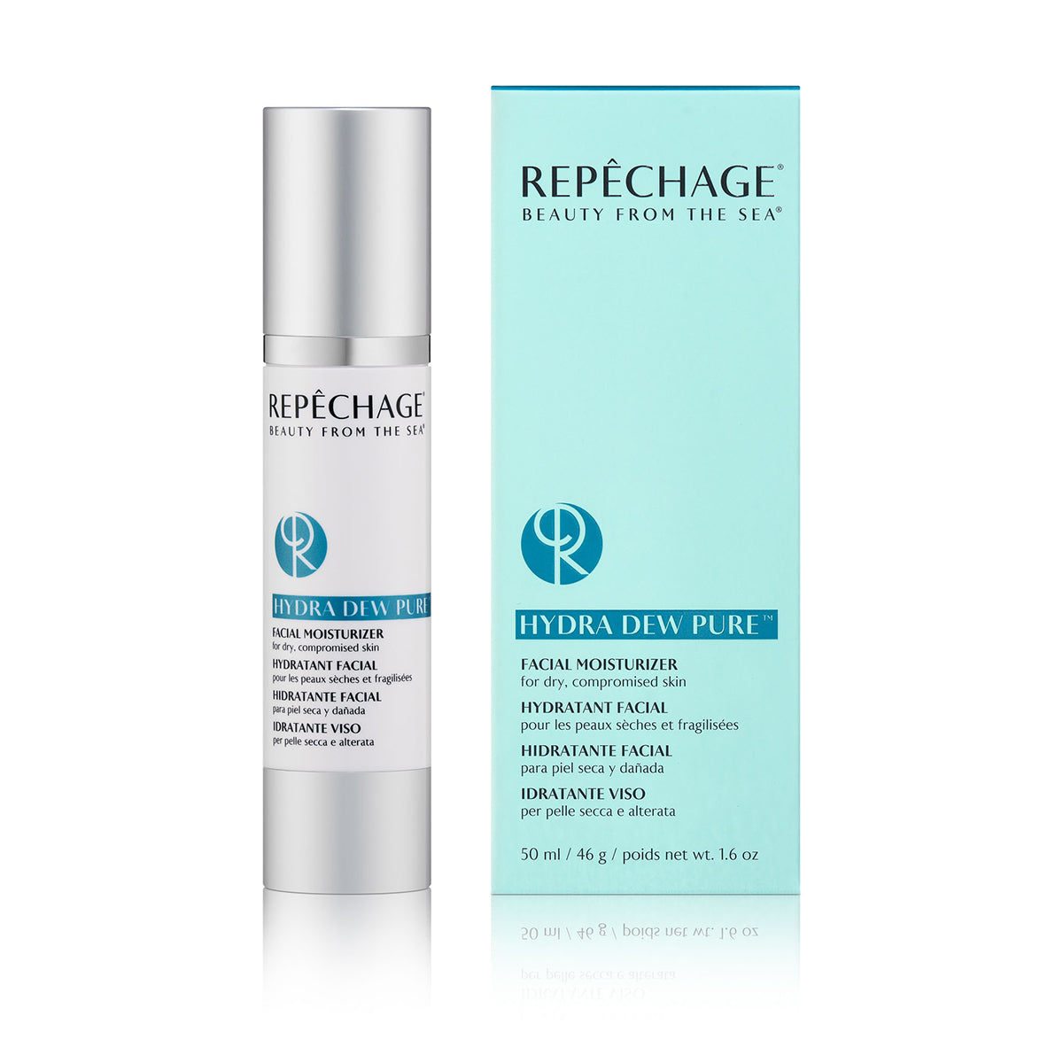 Hydra Dew Pure™ Facial Moisturizer - Hydrating Face Cream for Dry & Sensitive Skin | Vegan & Cruelty-Free | Day & Night Use for Glowing Skin | Perfect for Daily Skincare Routine & Makeup Prep
