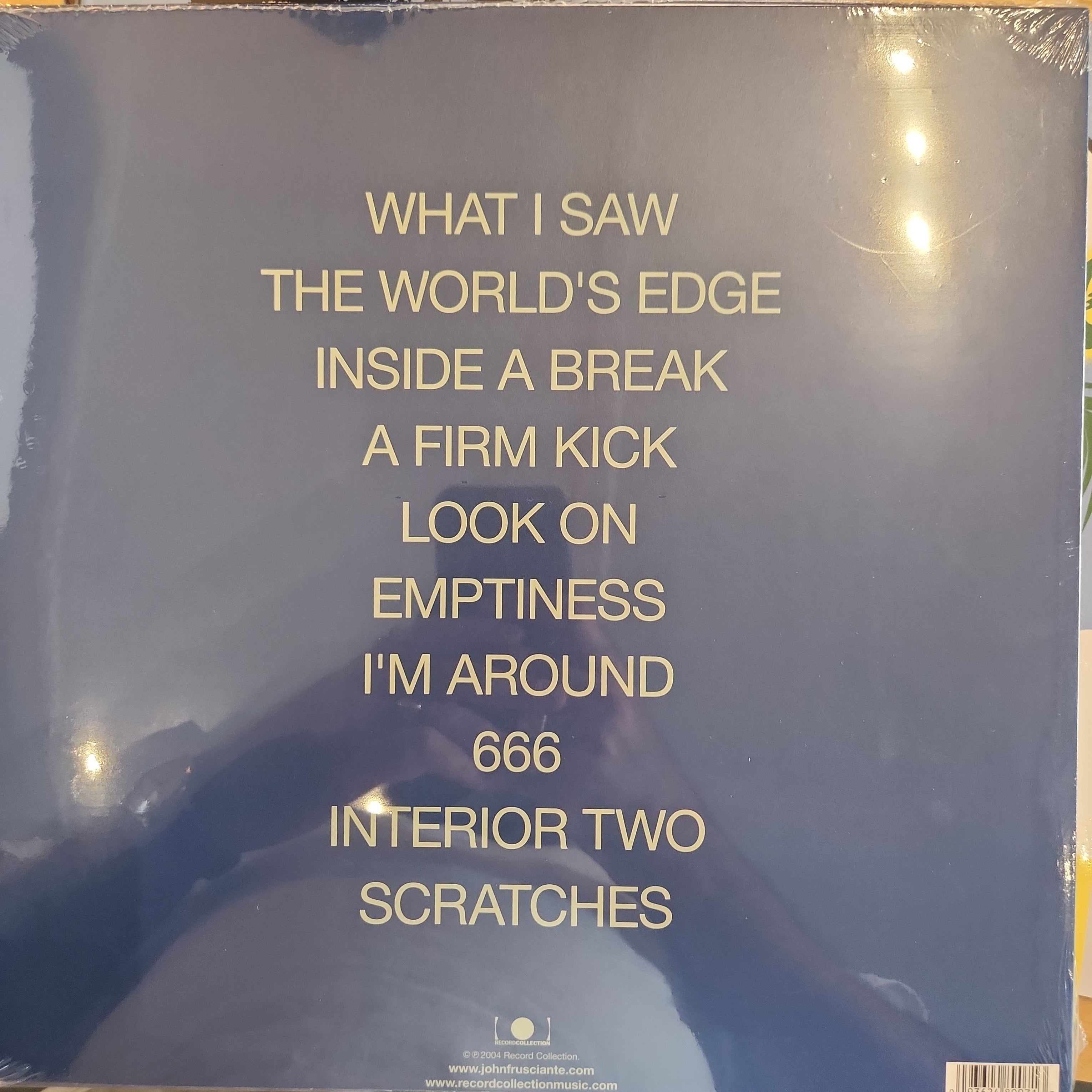 John Frusciante - Inside of Emptiness 180g Vinyl LP Record | Limited Edition Collector's Item for Audiophiles & Music Enthusiasts | Perfect for Vinyl Collections, Home Listening, and Gift Giving