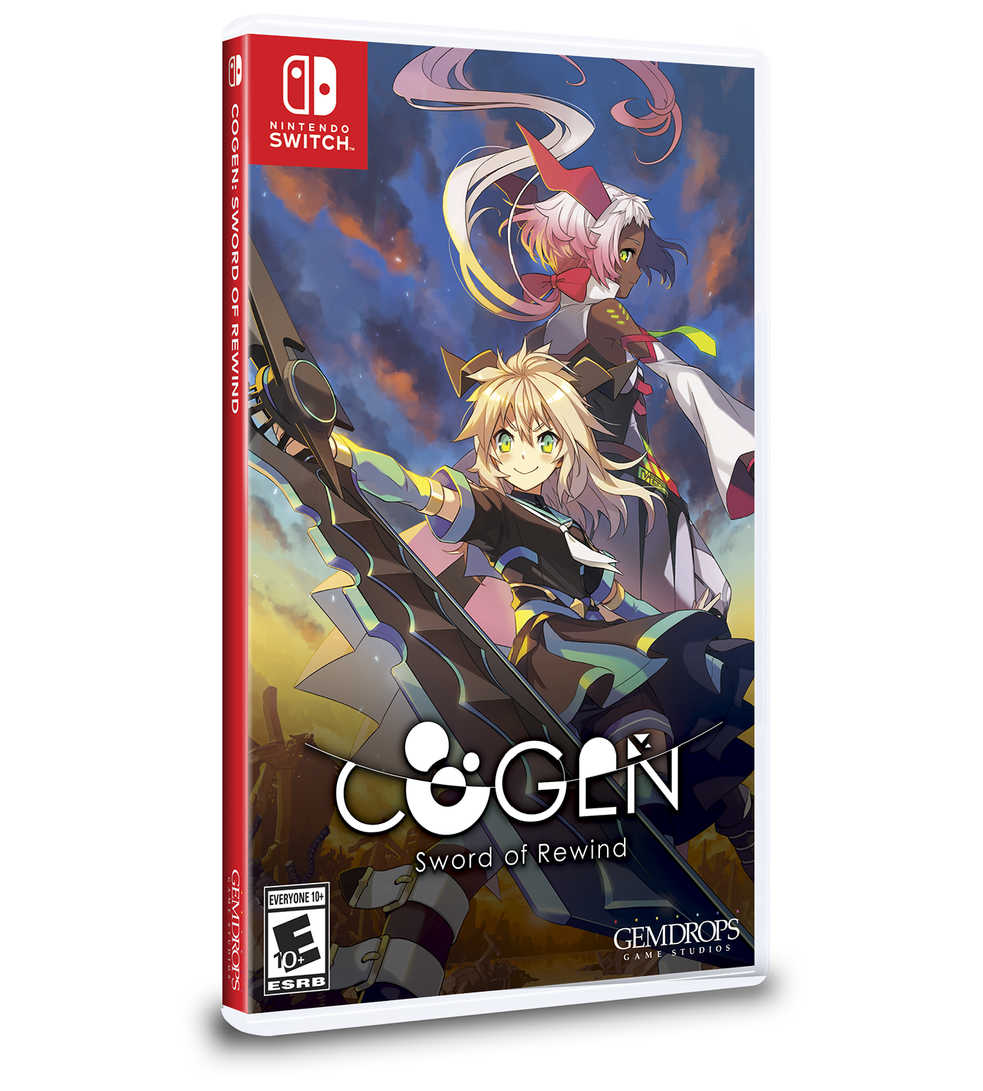 COGEN: Sword of Rewind - Nintendo Switch Game | Action-Adventure Time Travel RPG | Perfect for Home Gaming & Portable Play