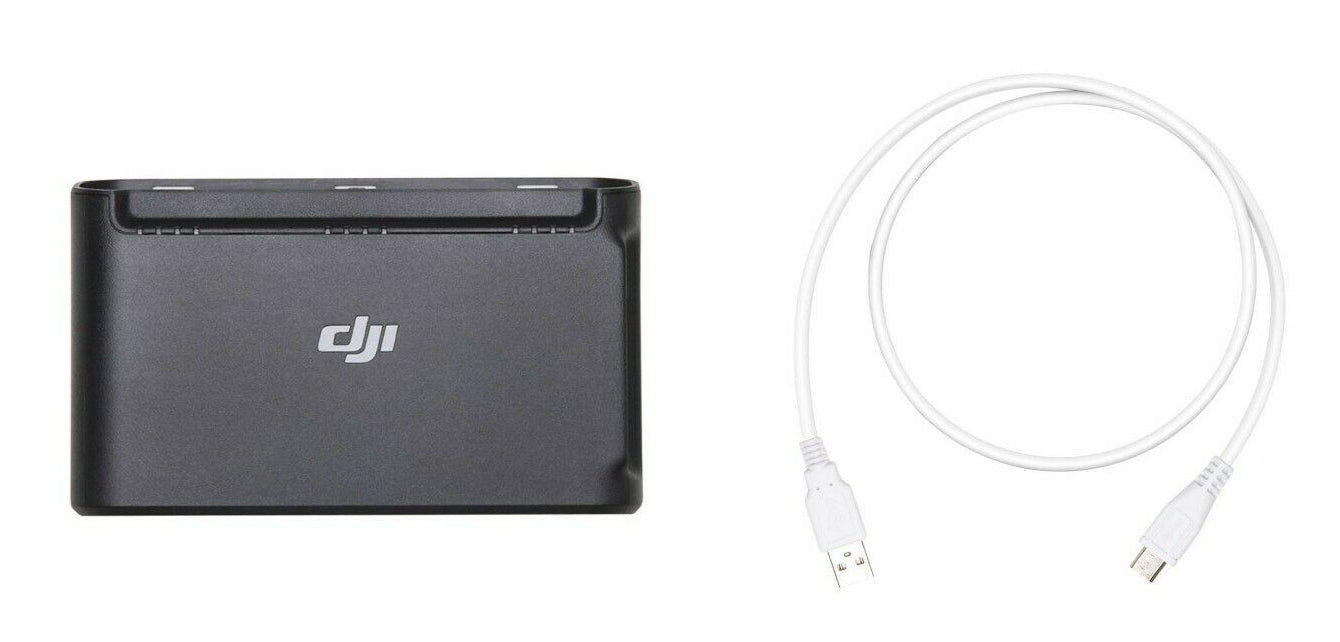 DJI Mavic Mini 2-Way Charging Hub - Fast Dual Battery Charger for DJI Mavic Mini Drone - Perfect for Travel, Outdoor Adventures & Aerial Photography