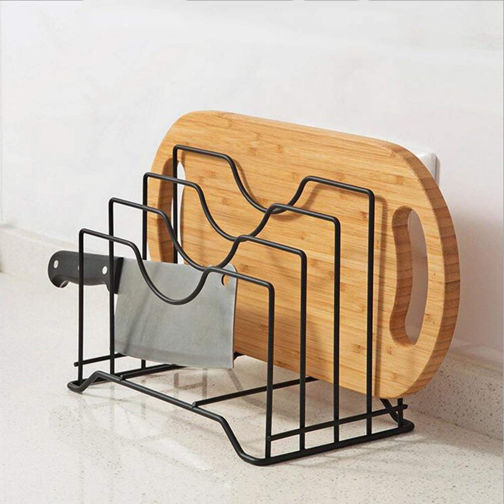 Compact 5-Tier Black Iron Dish Drying Rack with Utensil Holder & Drainboard - Space-Saving Kitchen Organizer (10x6.2x8.5 Inches) - Perfect for Small Kitchens, Apartments & Countertop Storage