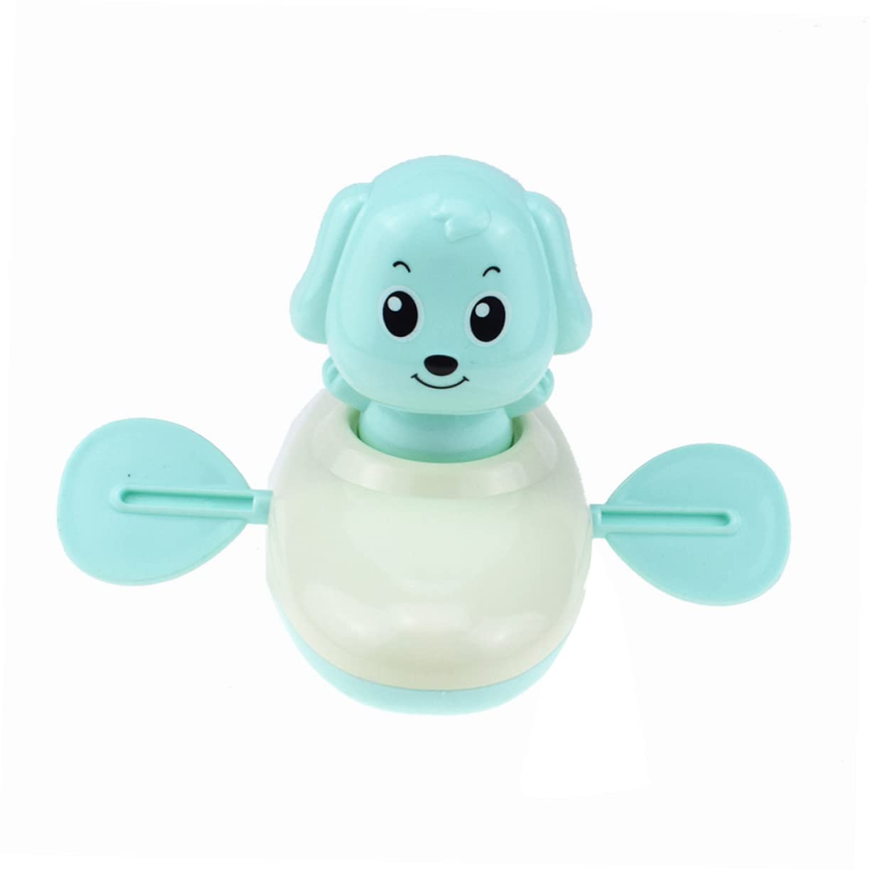 6 Pcs Cute Puppy Rowing Boat Bath Toys for Toddlers - Fun Bathtub Water Play Set for Kids, Baby Shower Gift Idea