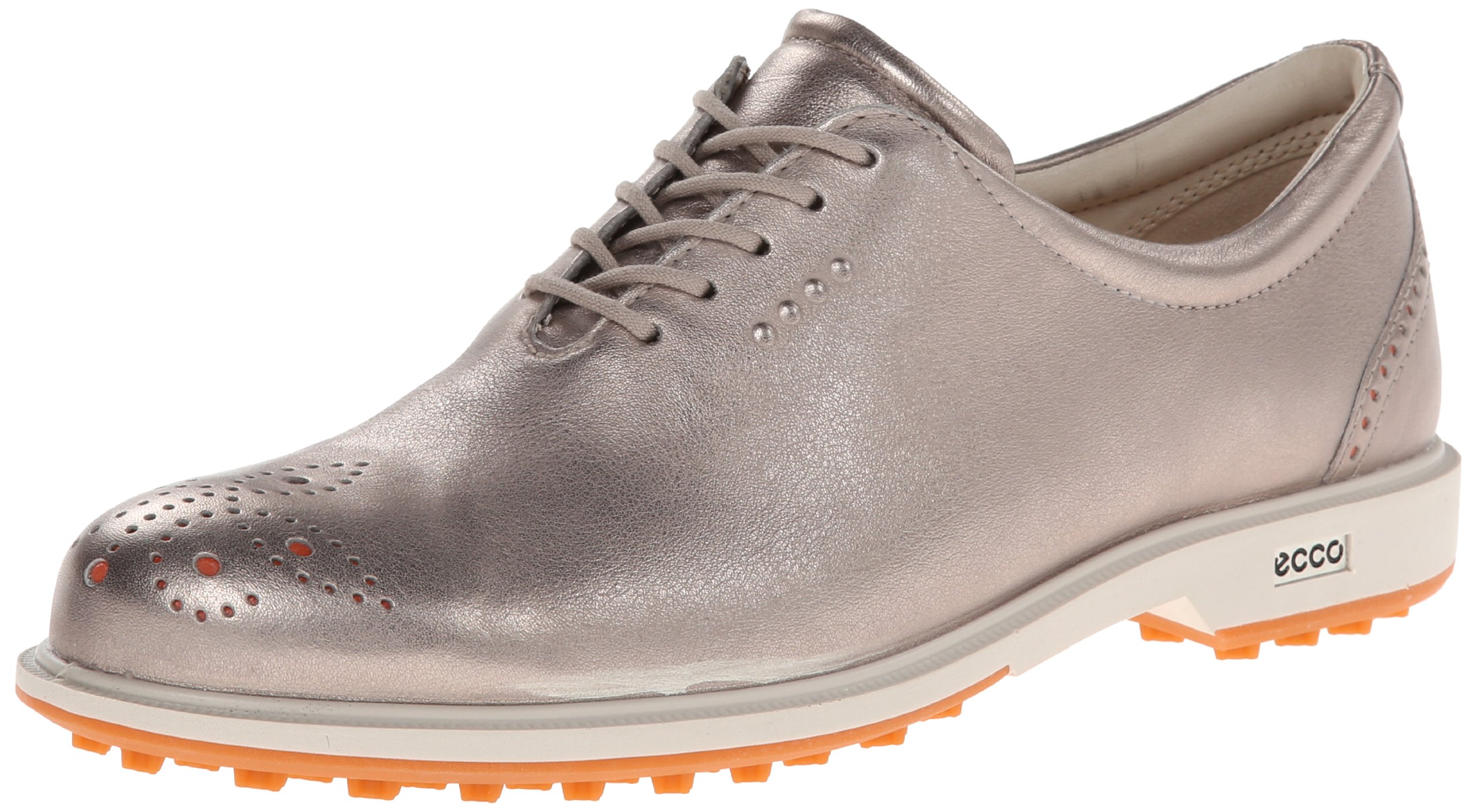 ECCO Women's Classic Hybrid Golf Shoes – Comfortable & Waterproof Spiked Golf Shoes for Women – Perfect for Golf Course, Driving Range & Outdoor Sports