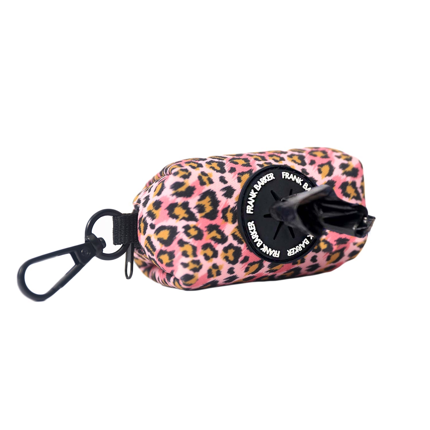 Frank Barker Leopard Print Dog Poop Bags - Biodegradable Waste Bags for Dogs, Small & Large Breeds - Perfect for Walking, Hiking & Travel