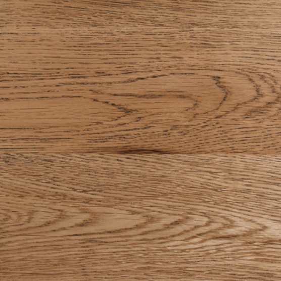 Reid Small Round Dining Table 1 Meter - Solid Oak Wood Kitchen Table for Small Spaces - Perfect for Breakfast Nook, Apartment Dining, and Cozy Kitchen Settings