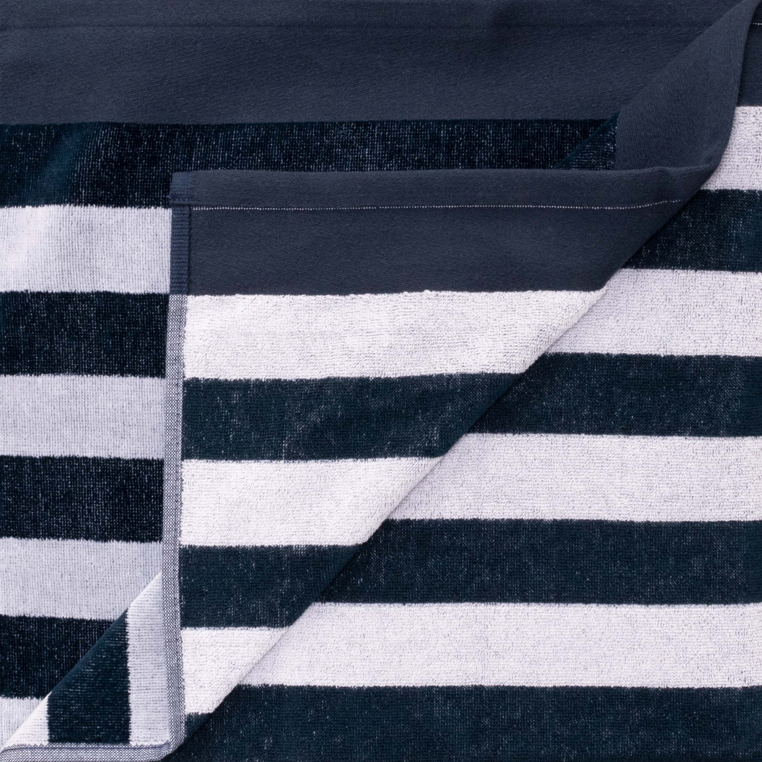 Luxury Yacht Club Egyptian Cotton Oversized 4-Piece Beach Towel Set - Ultra Soft & Absorbent Bath Towels for Pool, Spa, Beach & Vacation Use