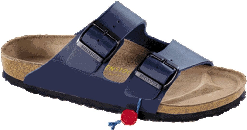 Birkenstock Arizona Birko-Flor Sandals for Men & Women - Comfortable Unisex Footbed - Blue Size 42 M US - Perfect for Casual Wear, Beach, and Everyday Comfort
