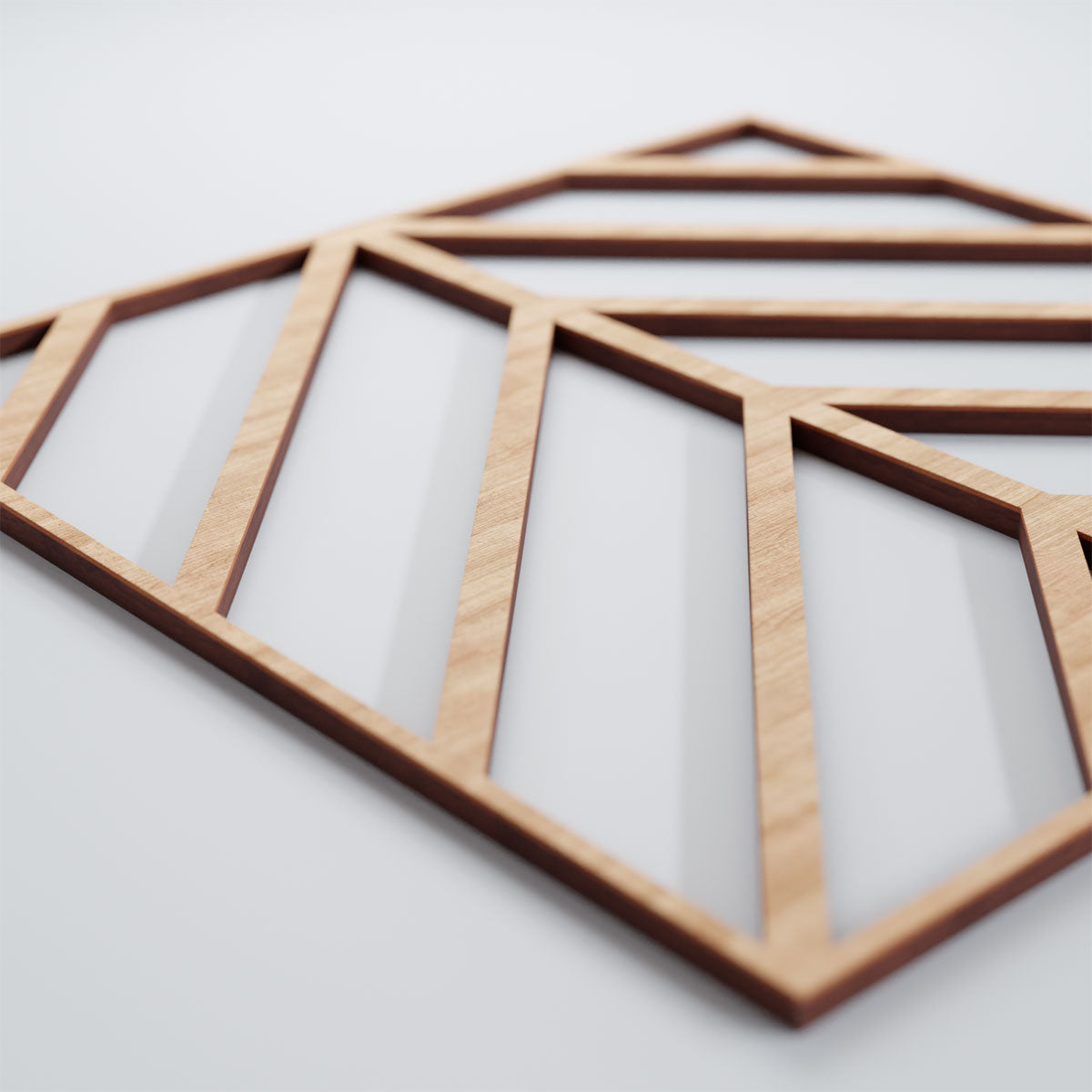 Genoa Decorative Fretwork Wall Panels - Elegant Laser-Cut Wooden Room Dividers & Wall Decor for Living Room, Bedroom, and Office