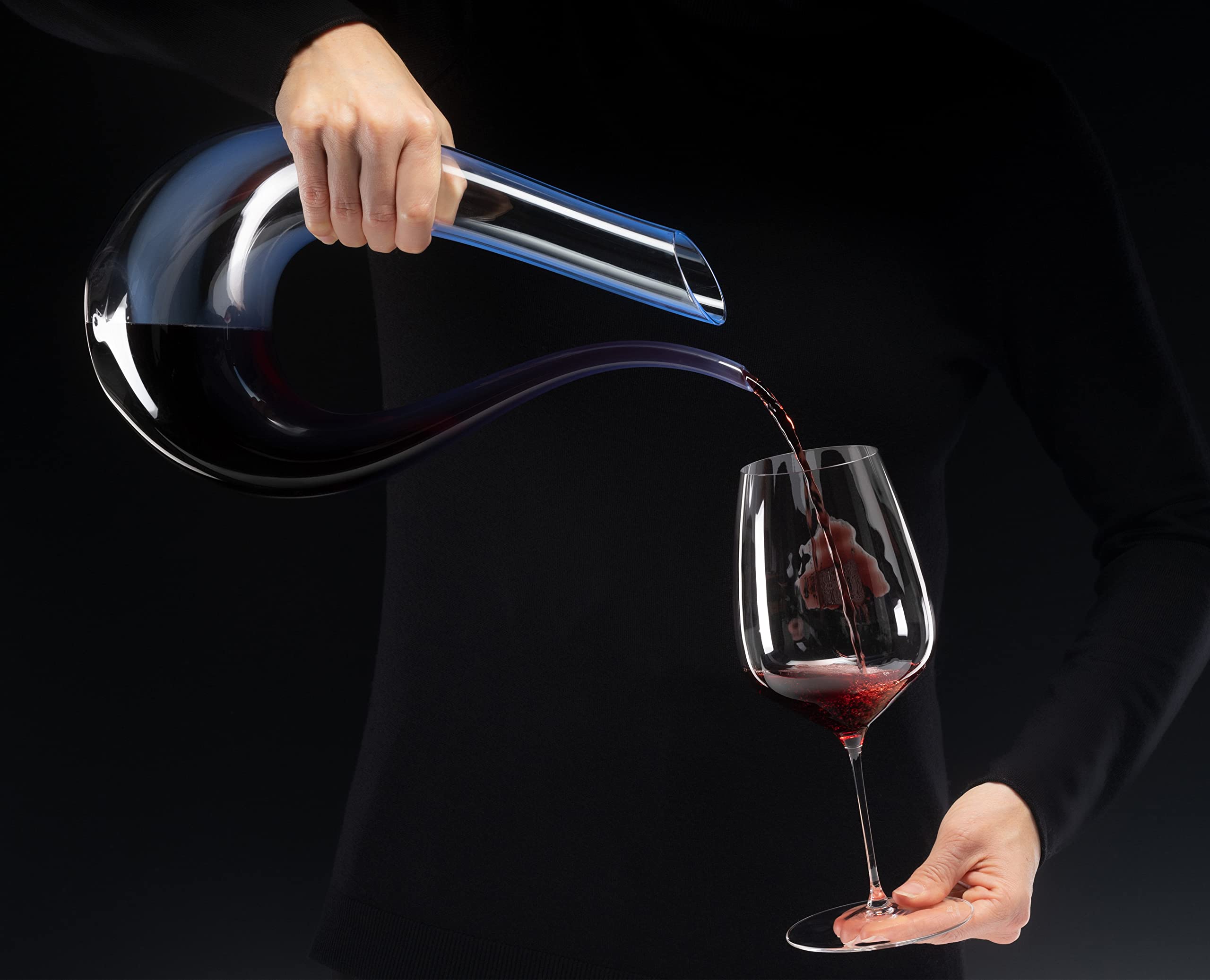 Riedel Veloce Cabernet Sauvignon Wine Glasses Set of 2 - Premium Crystal Red Wine Glasses for Fine Dining & Entertaining