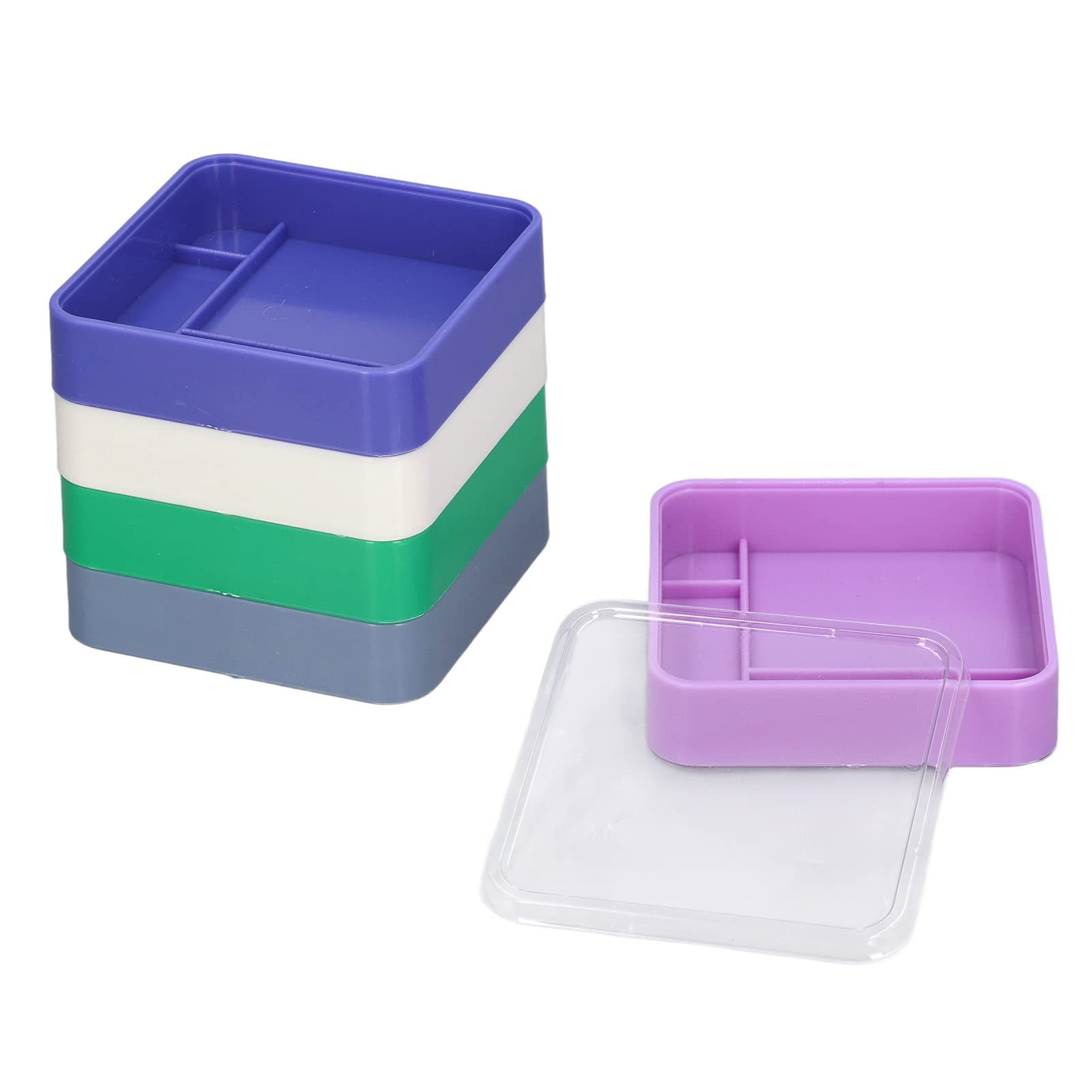 Durable Watch Parts Storage Box - Plastic Watch Movement Organizer for Watchmakers & Repair Accessories | Perfect for Watch Repair, DIY Projects & Jewelry Organizing